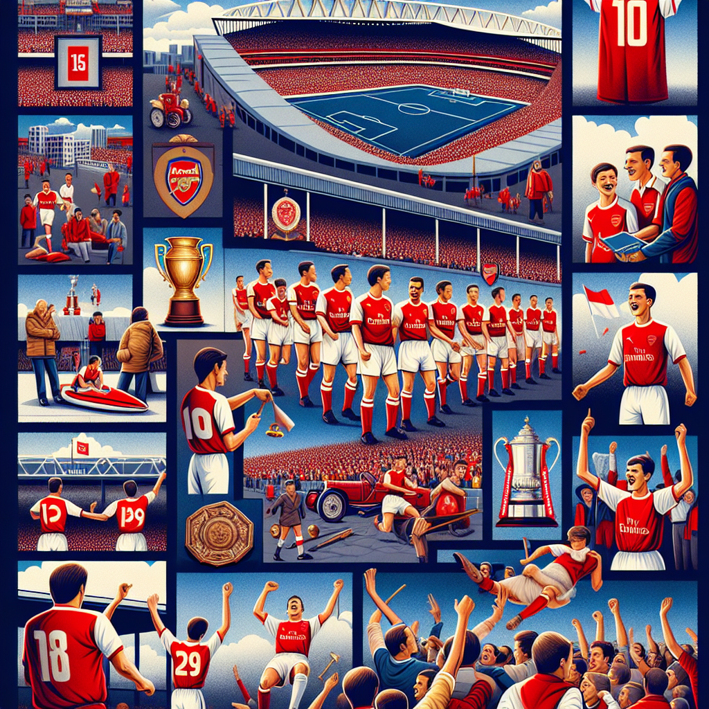 Arsenal history for new football fans realistic style
